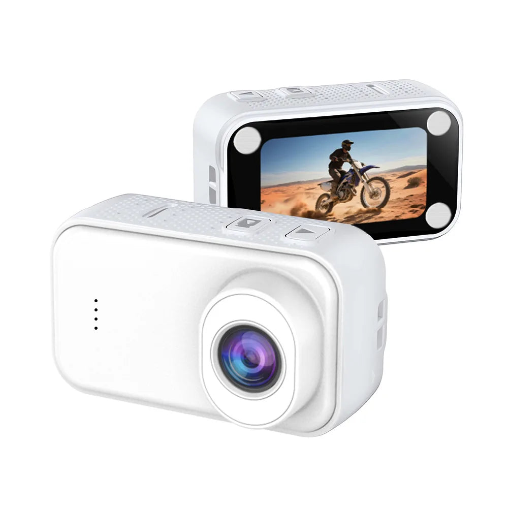 1.47-inch HD 1080p Thumb-Sized Action Camera for Kids, Outdoor Video Recorder, Mini Compact Action Camera with Memory Card