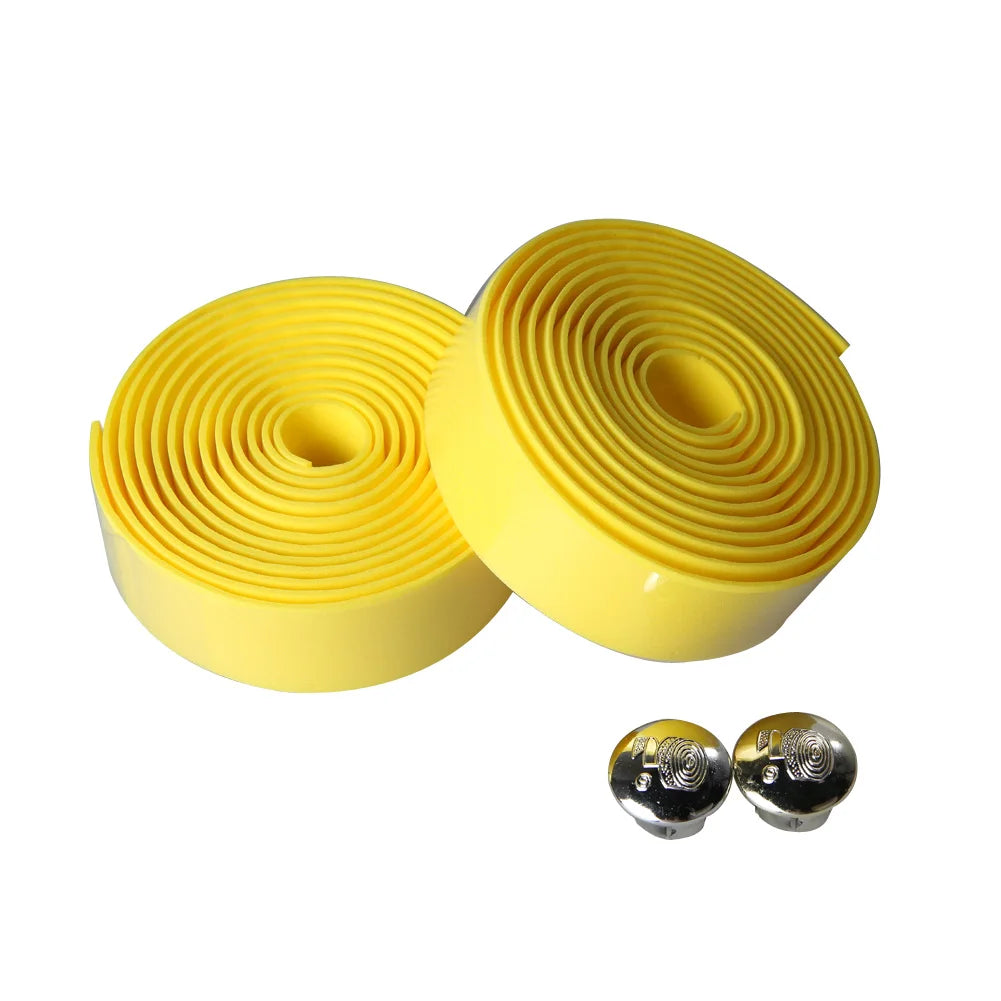MUQZI Soft Road Bike Bicycle Handlebar Tape Wrap Cycling Damping Anti-Slip PU EVA Bicycle Handle Belt Straps Cycling Accessories