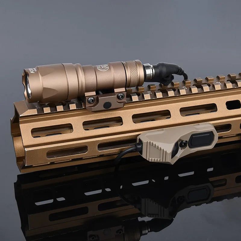 Surefir M300 M600 Flashlight With AXON Dual Function Remote Pressure Switch Fit 20mm Rail Hunting Tactical Airsoft Light