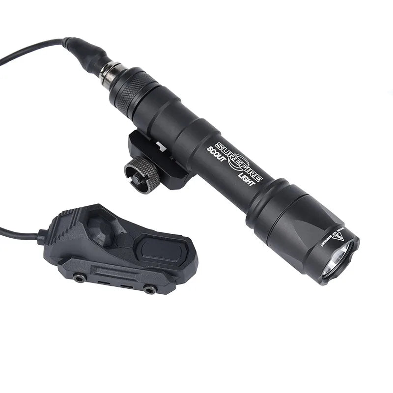 Surefir M300 M600 Flashlight With AXON Dual Function Remote Pressure Switch Fit 20mm Rail Hunting Tactical Airsoft Light