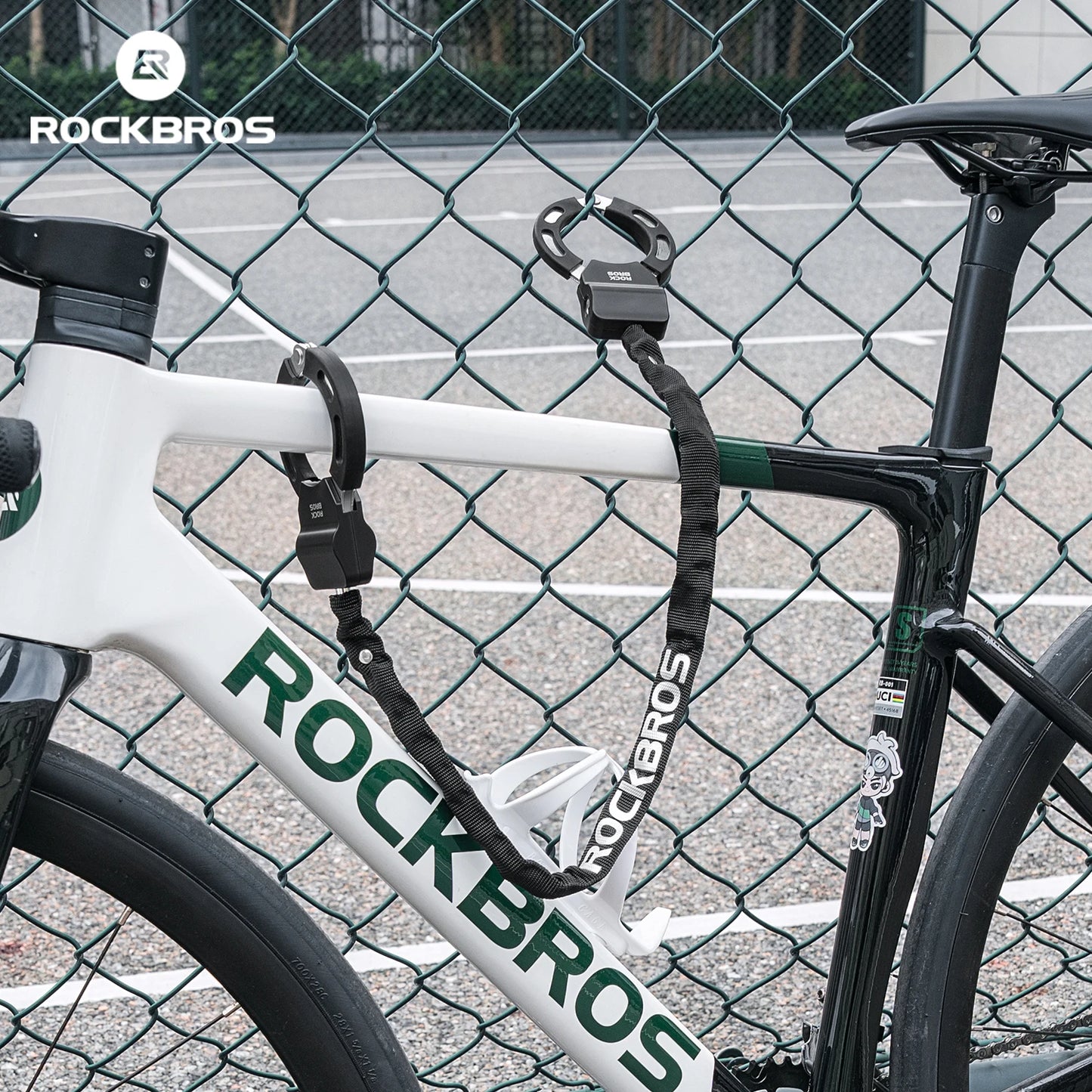 ROCKBROS Local Shipping Bike Lock Anti-Theft Scooter Lock Chain Anti-Theft Lock Scooters Motorcycles Locks Accessories