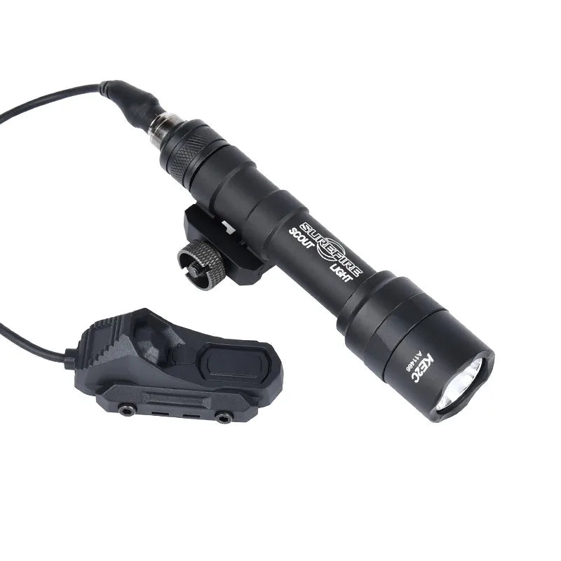 Surefir M300 M600 Flashlight With AXON Dual Function Remote Pressure Switch Fit 20mm Rail Hunting Tactical Airsoft Light