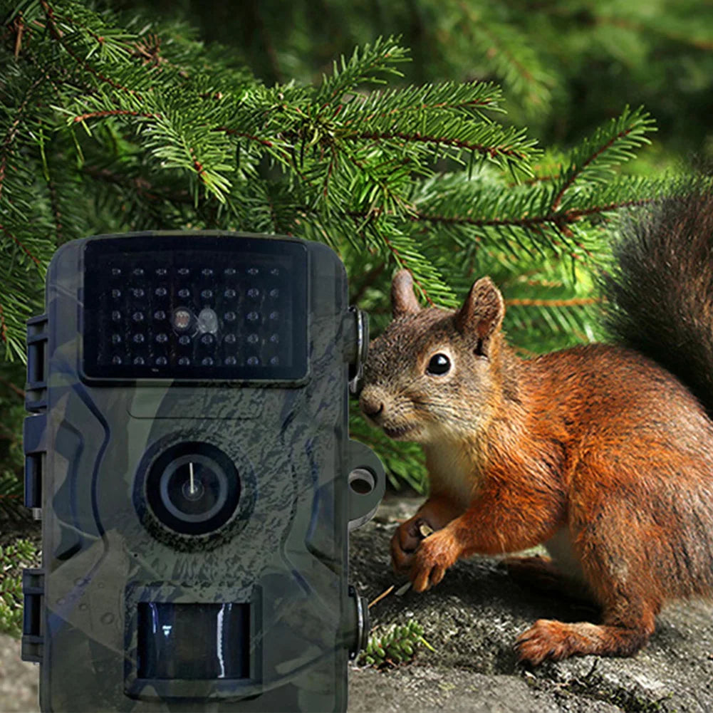 Hunting Trail Camera Waterproof Infrared Night Vision Security Cam Motion Activated Wildlife Camera for Scouting Hunting
